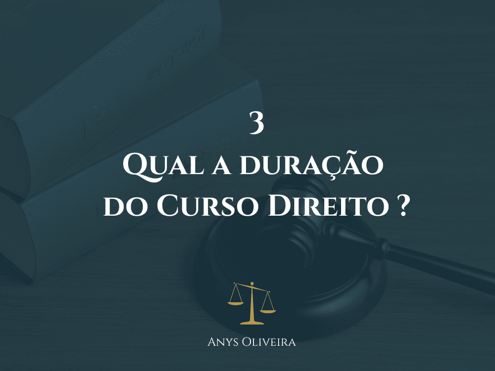 Qual a duração do curso de direito
